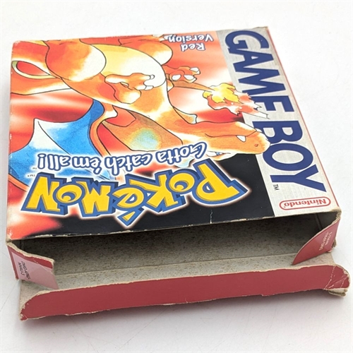 Pokemon Red Version - Complete In Box - GameBoy Original (B Grade) (Genbrug)